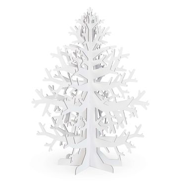 FOLDZILLA Kerstboom - Duurzame witte kerstboom om op te beschilderen/beplakken